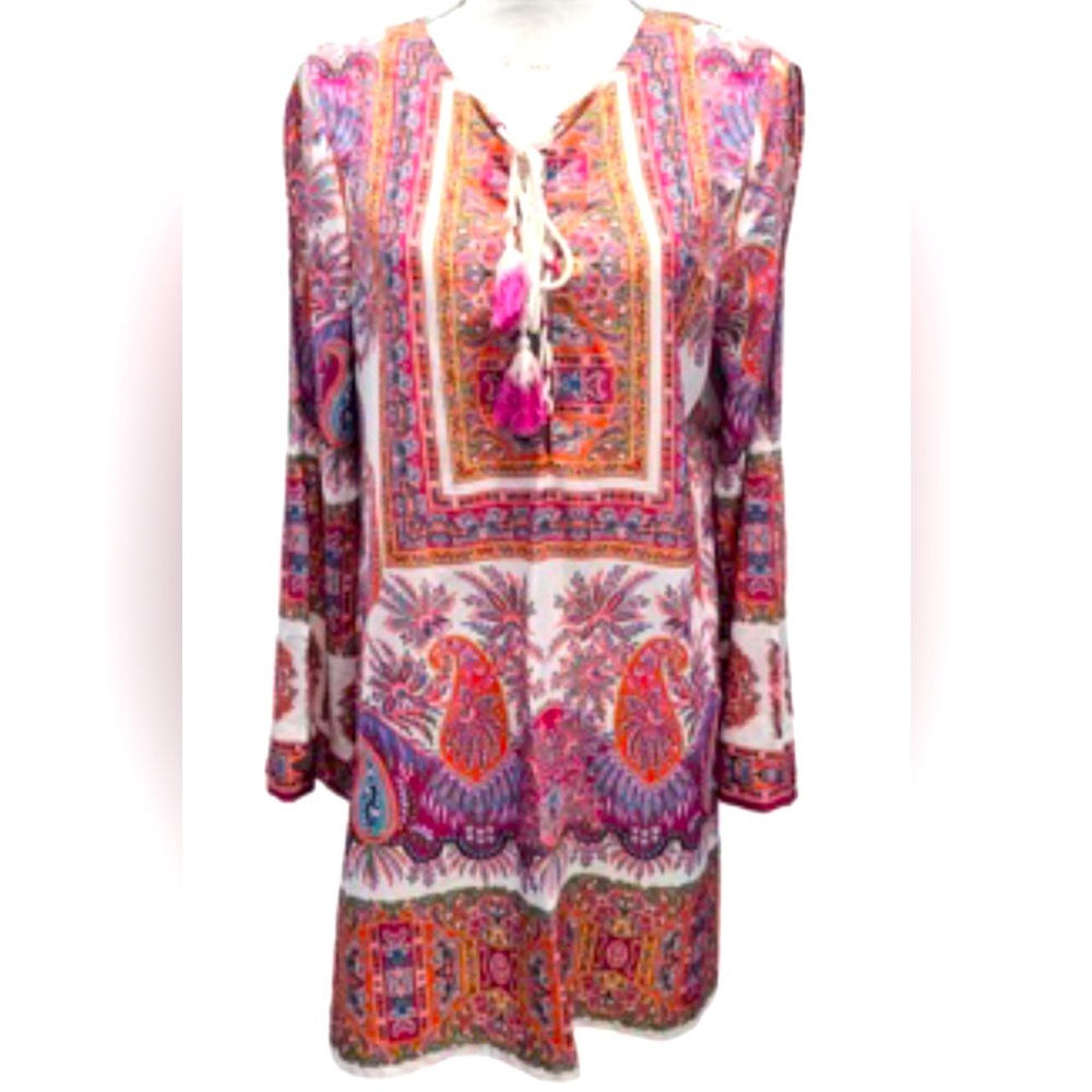 NWOT Boho style shift dress